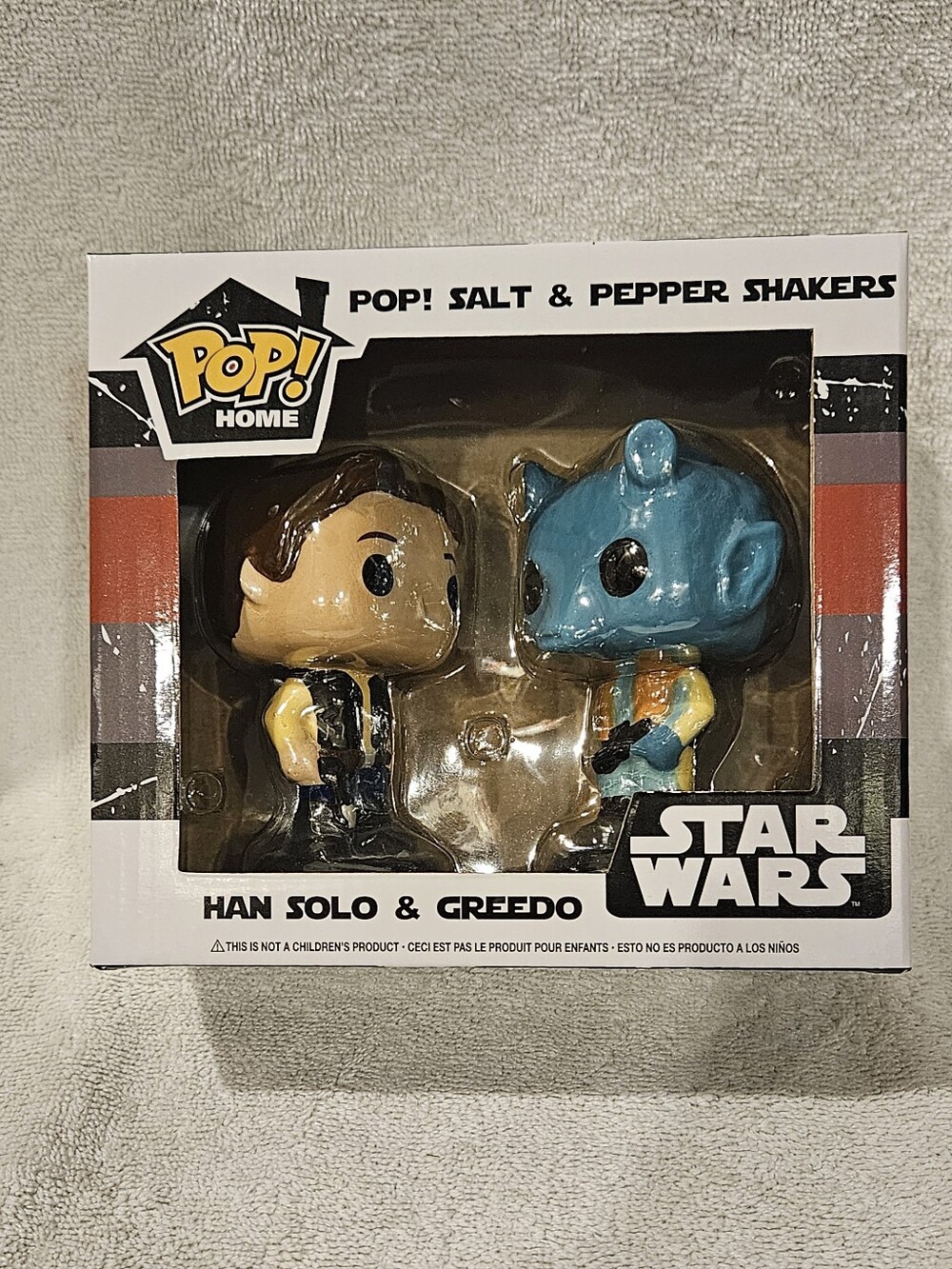 STAR WARS/FUNKO SALT & PEPPER SHAKERS